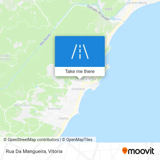 Rua Da Mangueira map