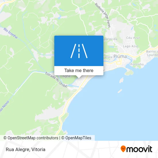 Rua Alegre map