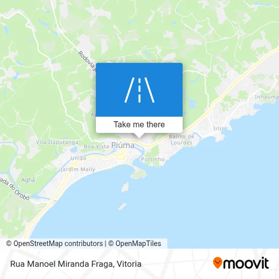 Rua Manoel Miranda Fraga map