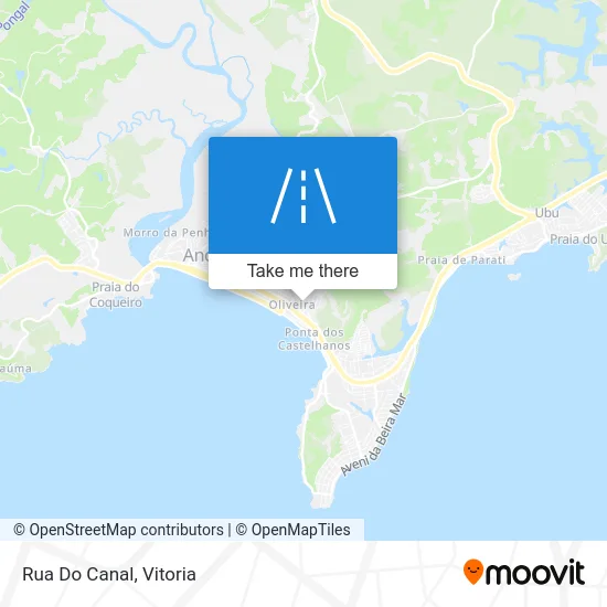 Rua Do Canal map