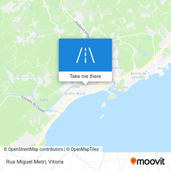 Rua Miguel Metri map