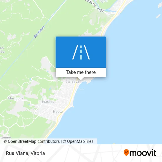 Rua Viana map