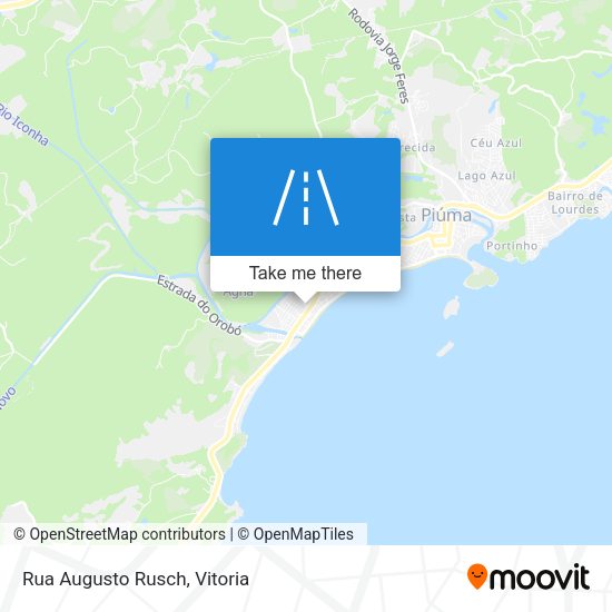 Rua Augusto Rusch map