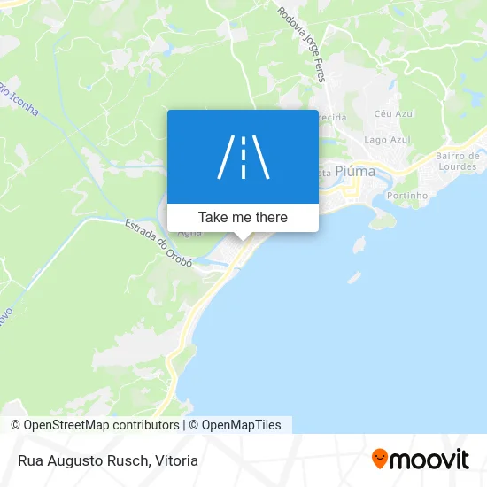 Rua Augusto Rusch map