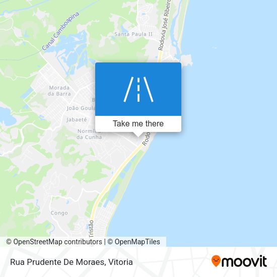 Rua Prudente De Moraes map