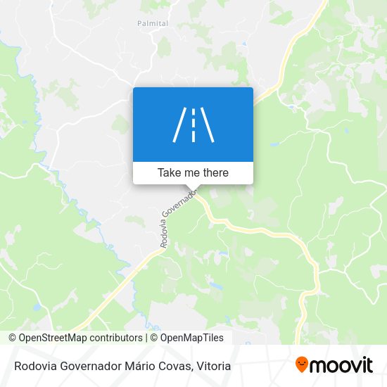 Rodovia Governador Mário Covas map