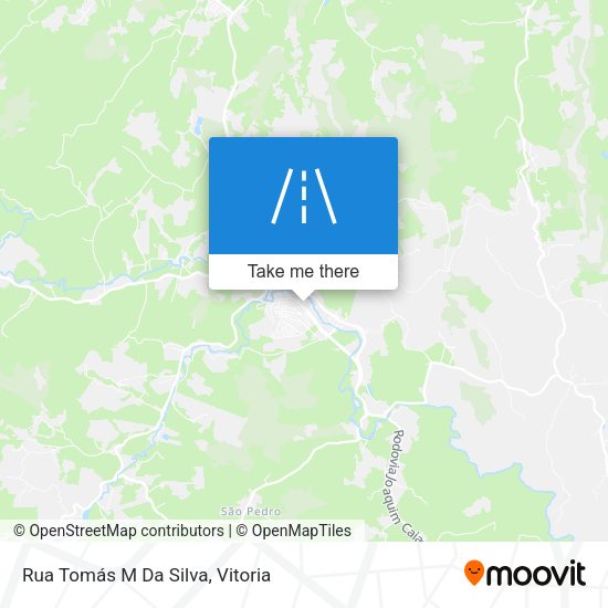 Rua Tomás M Da Silva map