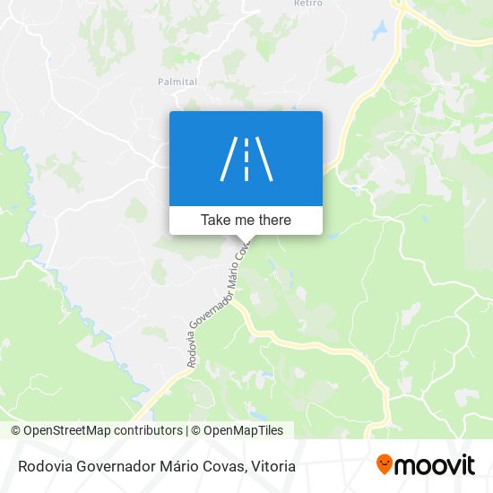 Rodovia Governador Mário Covas map
