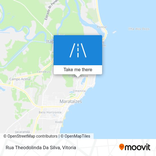 Rua Theodolinda Da Silva map