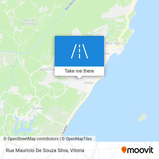 Rua Maurício De Souza Silva map
