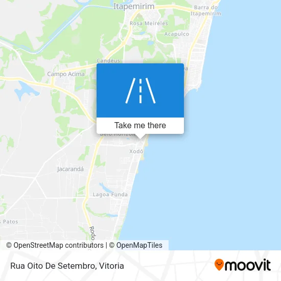 Rua Oito De Setembro map