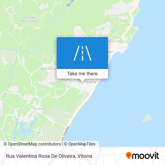 Rua Valentina Rosa De Oliveira map