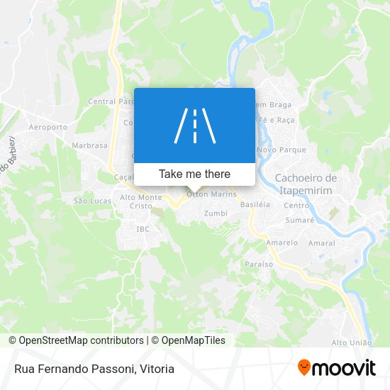 Rua Fernando Passoni map