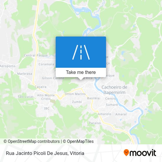 Rua Jacinto Pícoli De Jesus map
