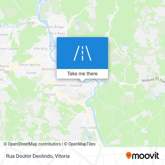 Rua Doutor Deolindo map