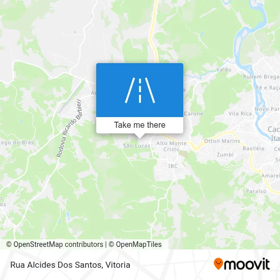 Rua Alcides Dos Santos map