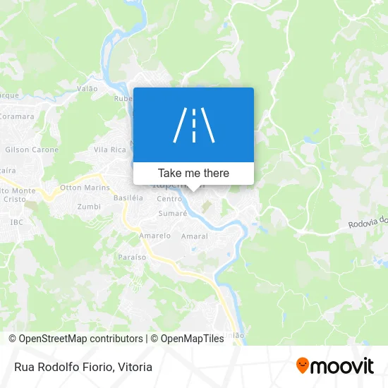 Rua Rodolfo Fiorio map