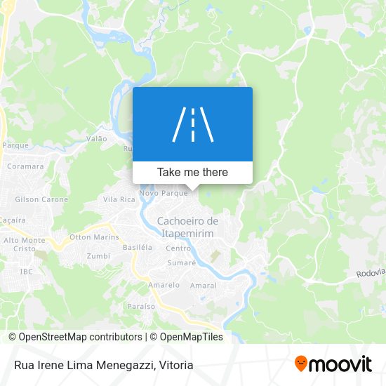 Rua Irene Lima Menegazzi map