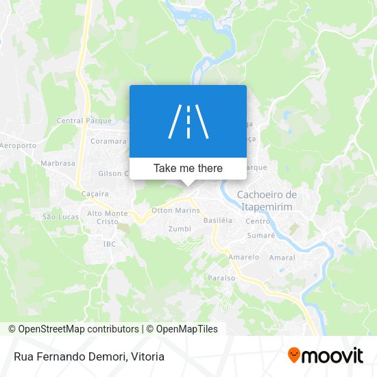 Rua Fernando Demori map