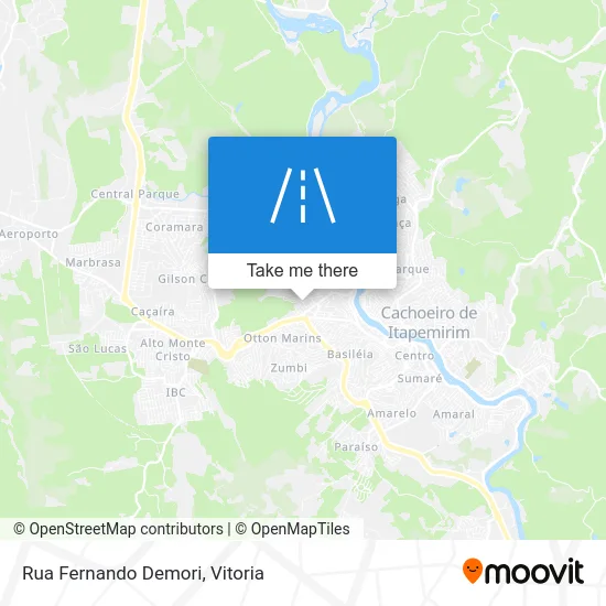 Rua Fernando Demori map