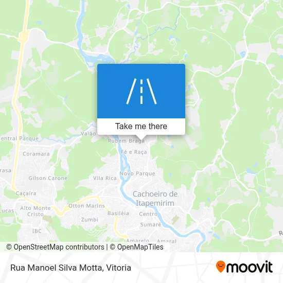 Rua Manoel Silva Motta map