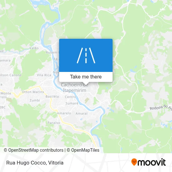 Rua Hugo Cocco map