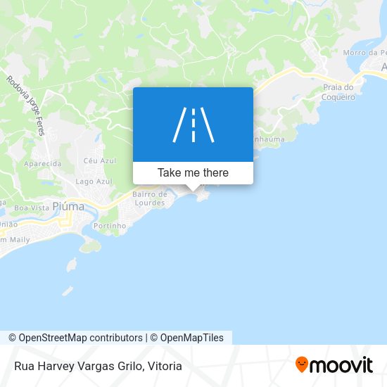 Rua Harvey Vargas Grilo map