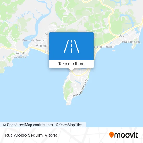 Rua Aroldo Sequim map