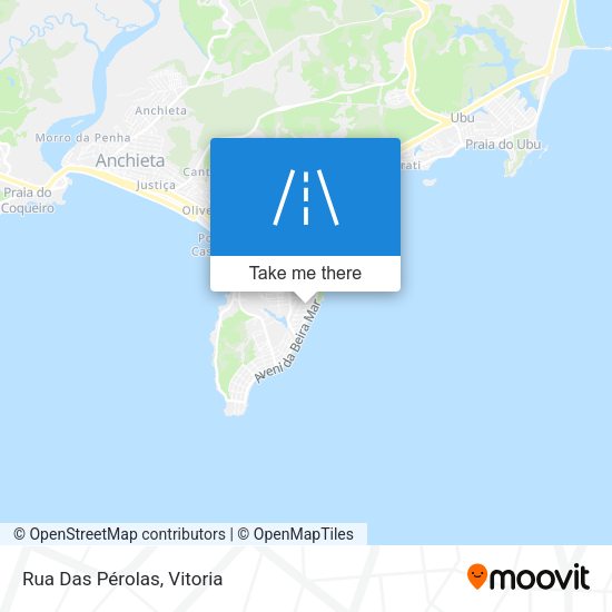 Rua Das Pérolas map