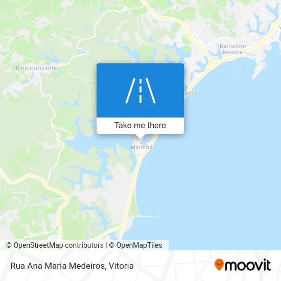 Rua Ana Maria Medeiros map