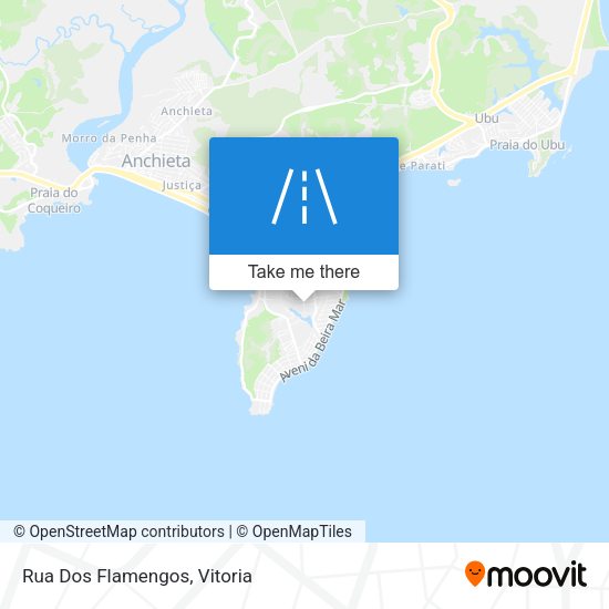 Rua Dos Flamengos map