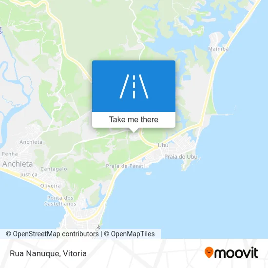 Rua Nanuque map