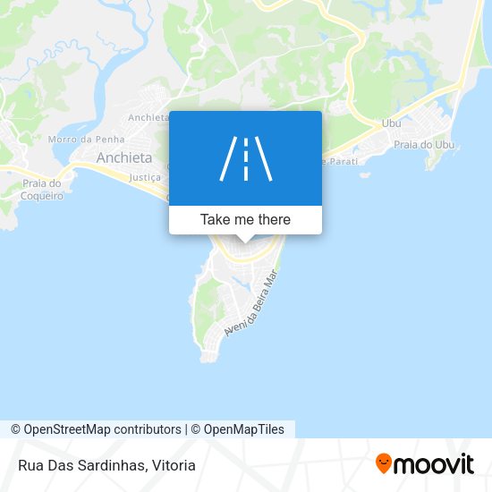 Rua Das Sardinhas map