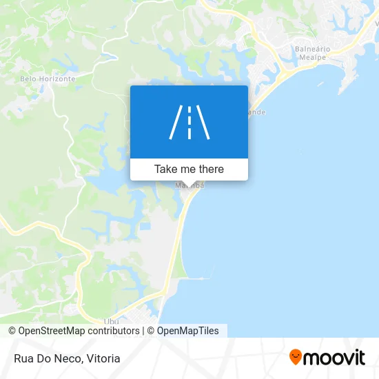 Rua Do Neco map