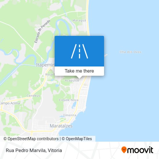 Rua Pedro Marvila map