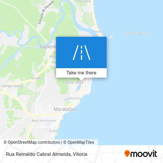 Rua Reinaldo Cabral Almeida map