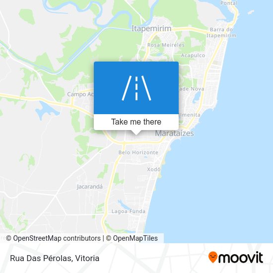 Rua Das Pérolas map