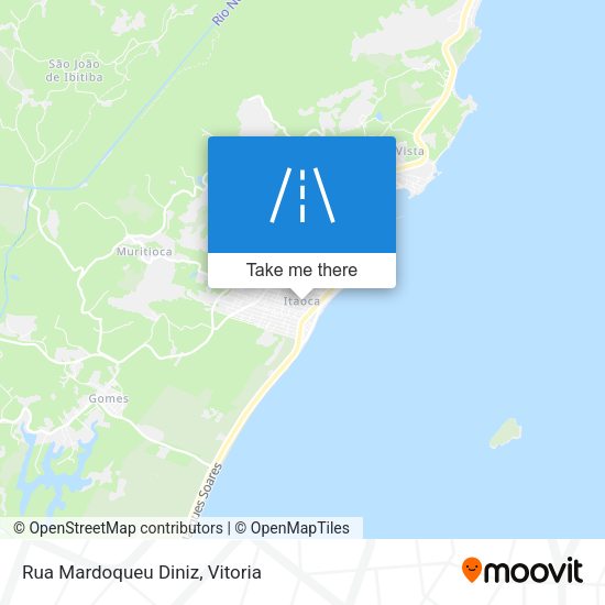 Rua Mardoqueu Diniz map