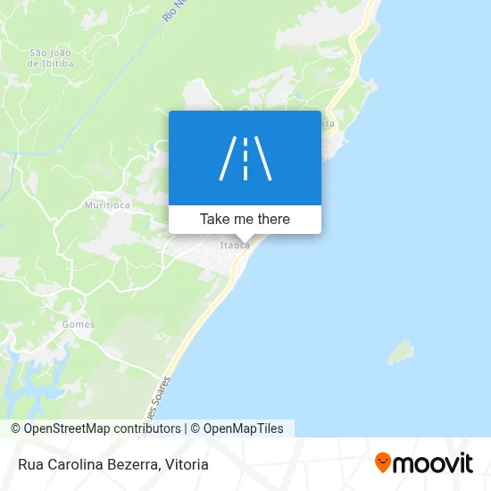 Rua Carolina Bezerra map