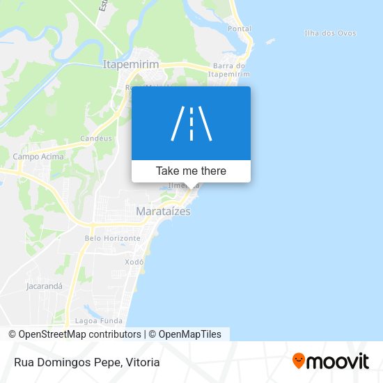 Rua Domingos Pepe map