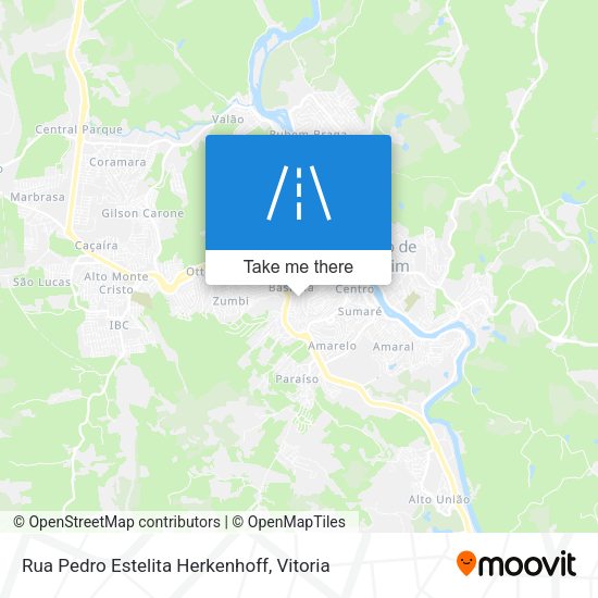 Rua Pedro Estelita Herkenhoff map