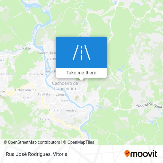 Rua José Rodrigues map