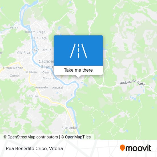 Rua Benedito Crico map