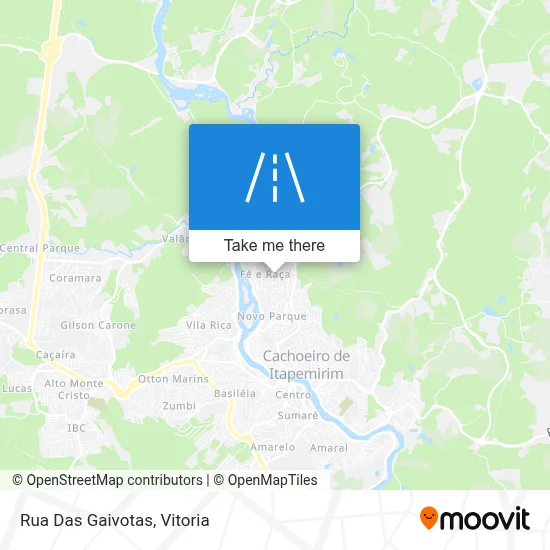 Rua Das Gaivotas map