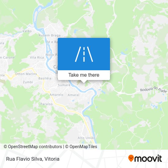 Rua Flavio Silva map