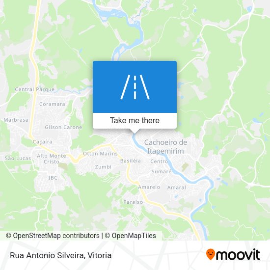 Rua Antonio Silveira map