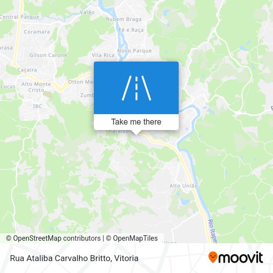 Rua Ataliba Carvalho Britto map