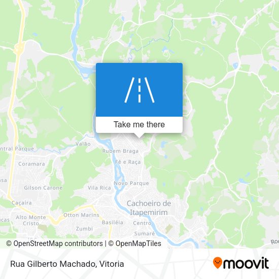 Rua Gilberto Machado map