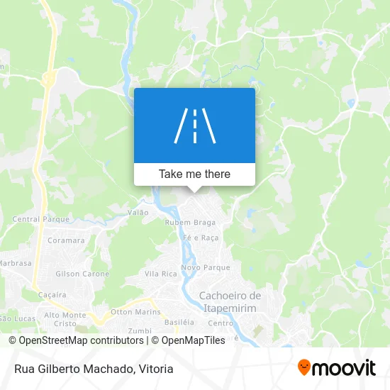 Rua Gilberto Machado map