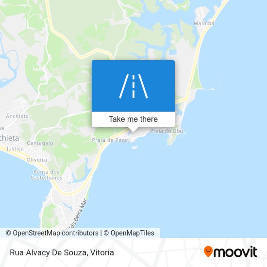 Rua Alvacy De Souza map